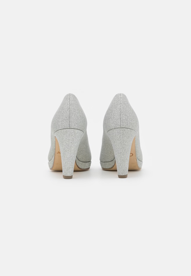 Talons Hauts Argent Gabor | Exclusif